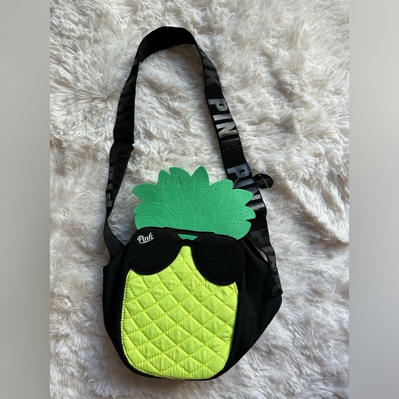 PINK Victoria's Secret Handbags - New PINK Pineapple Cooler